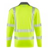 Leo Workwear Georgeham Class 3 Hi-Vis Yellow Long-Sleeved Polo Shirt